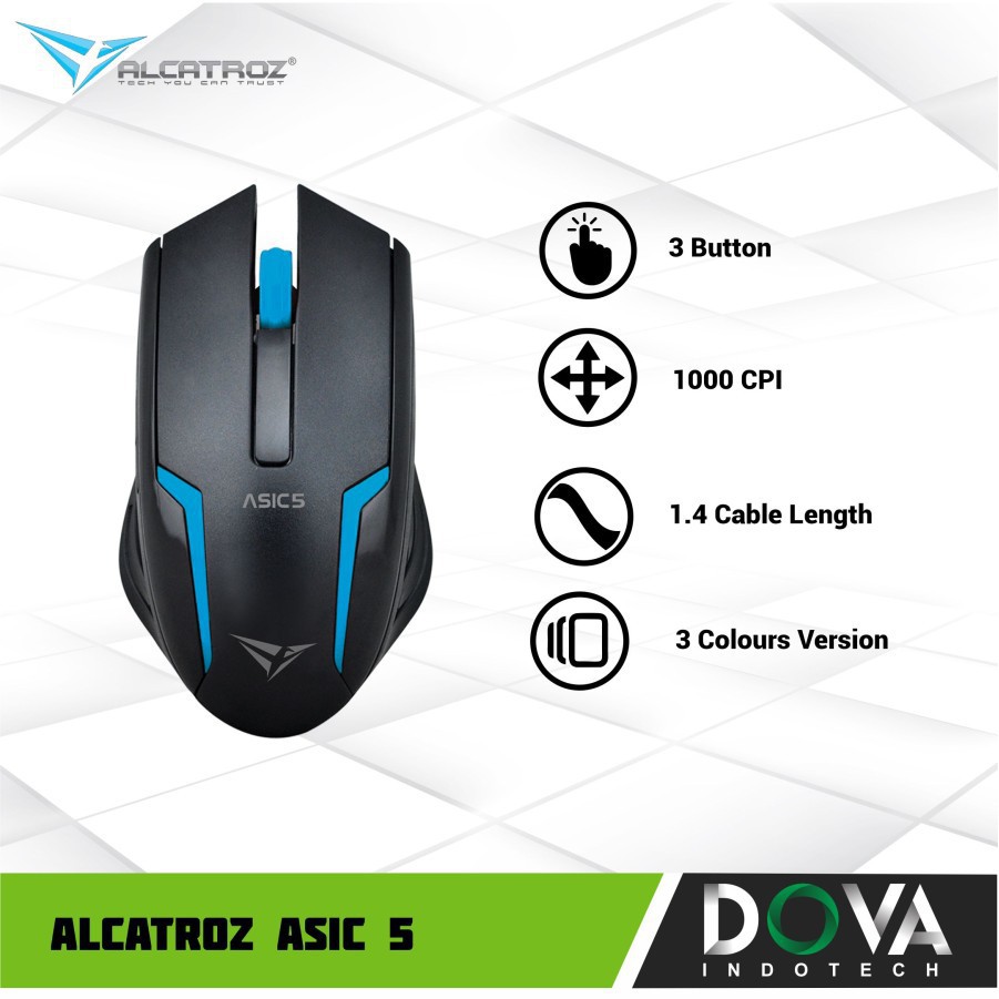 MOUSE KABEL USB MOSE USB ALCATORZ ASIC 5