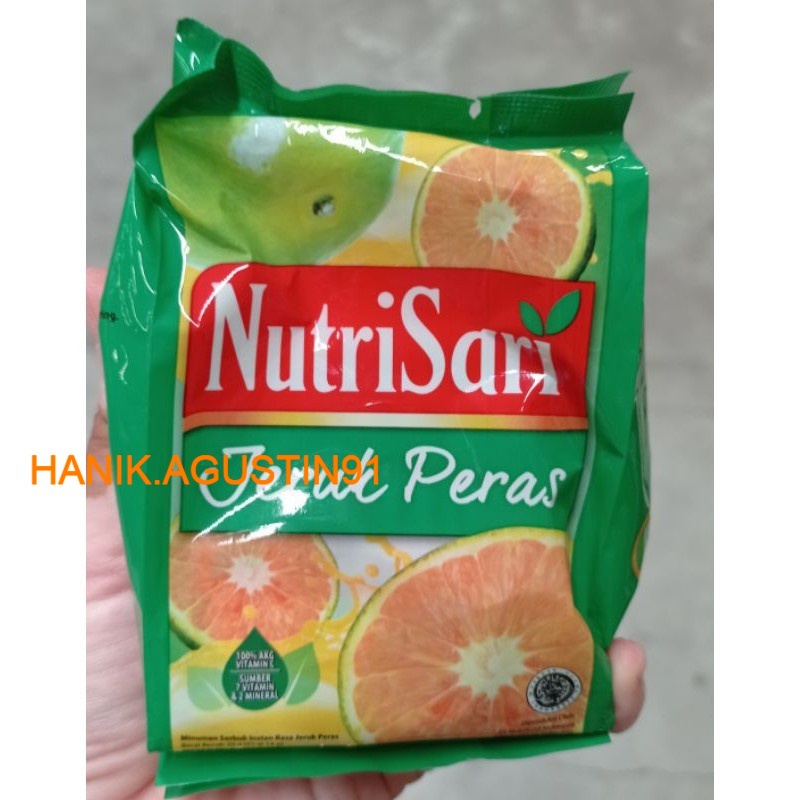 

Nutrisari Jeruk Peras isi 5 Sachet