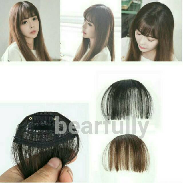 Poni Tipis Bangs Clip On Extension