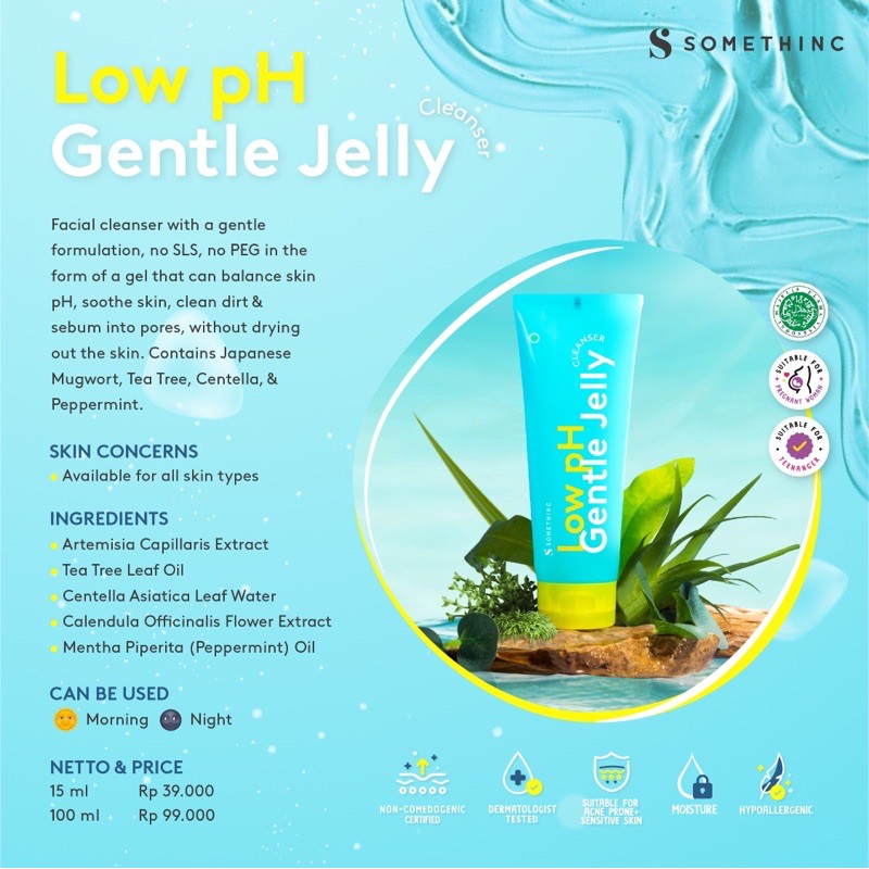 Somethinc Low Ph Gentle Jelly Cleanser