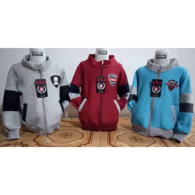 Jaket anak estimasi 2-6 th