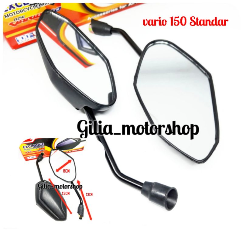 Spion Standar Honda ALL New Vario 150 125 Kaca Spion Beat blade vario Spion Motor Spion Standard