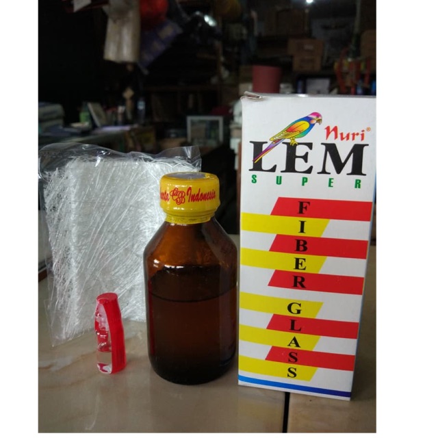 

Lem Fiberglass Nuri 250 Gr