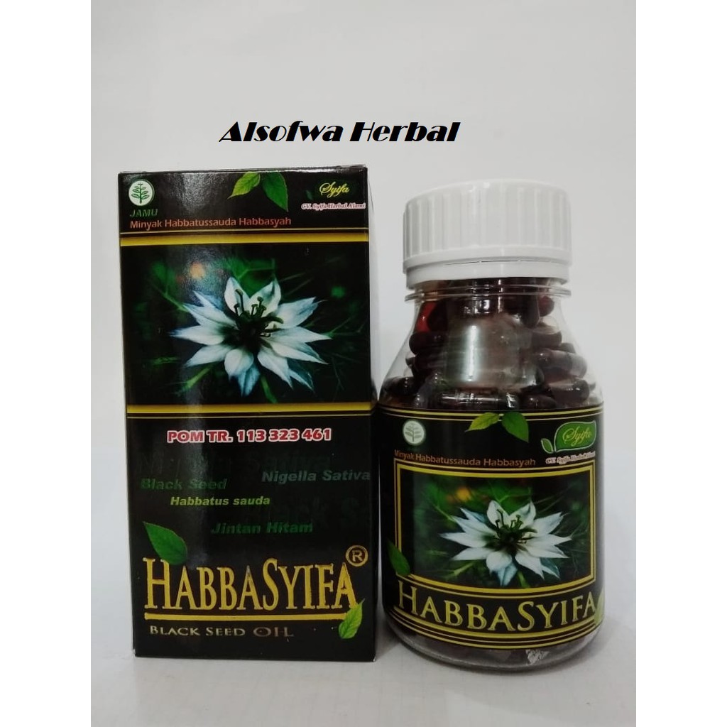 Habbasyifa 200 kapsul habbatussauda oil jinten hitam