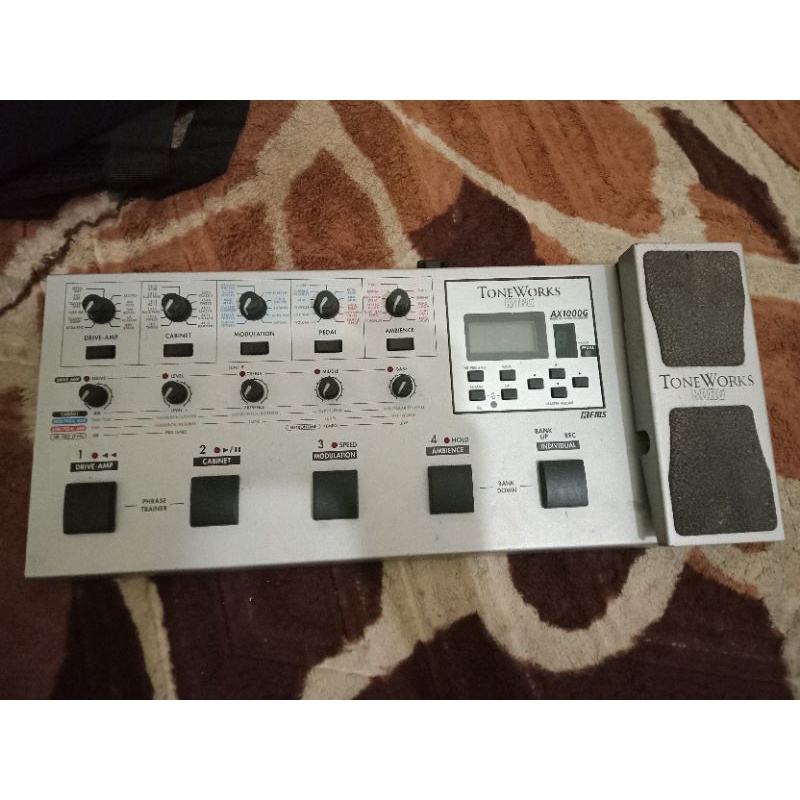 efek digital korg ax1000 bukan zoom boss gt