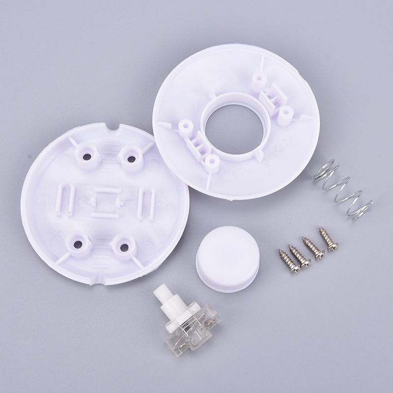 {LUCKID}317 pedal switch round desk lamp online switch Lamp Dimmer Light Adapter 3 colors