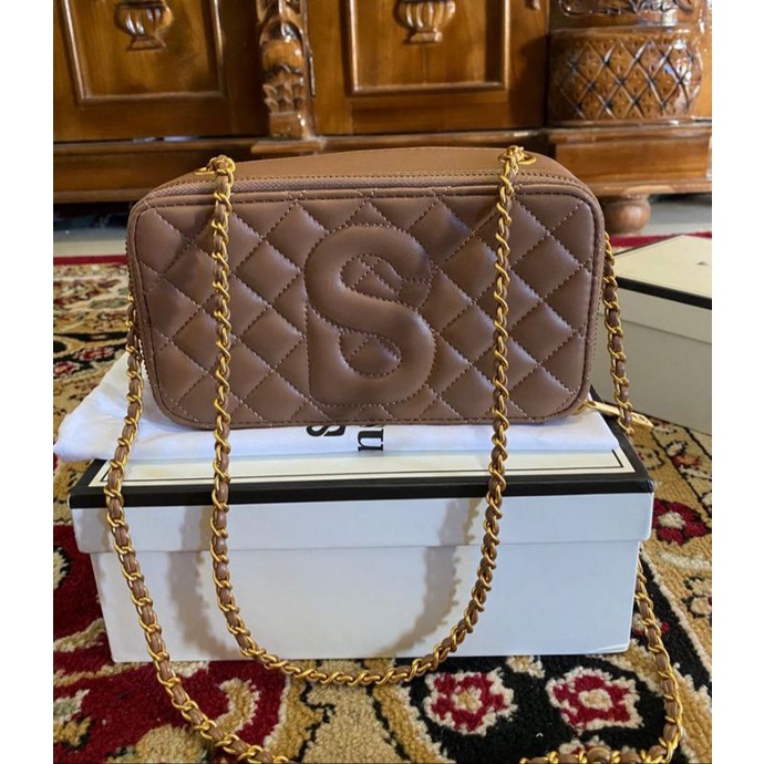 ❌SOLD❌....... Yura Bag Mocca by Buttonscarves