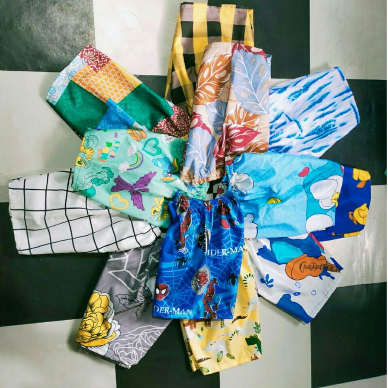 celana motif anak,  grosir celana,  celana kolor anak