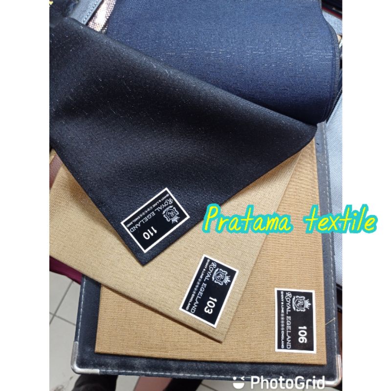 Kain jas/celana,pdh_Kain wool Royal Egeland made in England