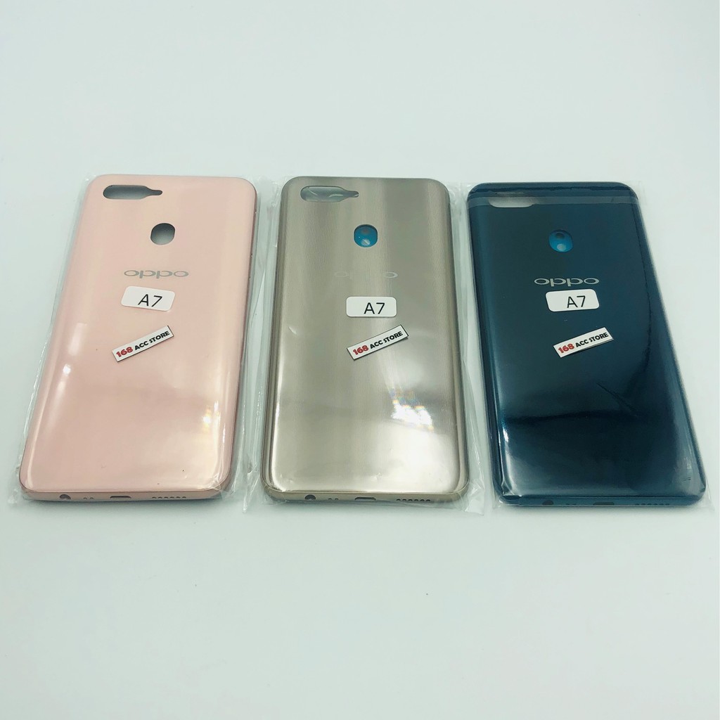 BACK DOOR OPPO A7 / TUTUP BELAKANG OPPO A7 / TUTUP BATERAI OPPO A7