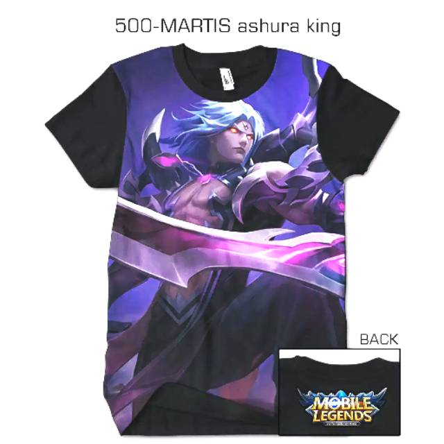 Kaos Mobile Legend Karakter Martis 500