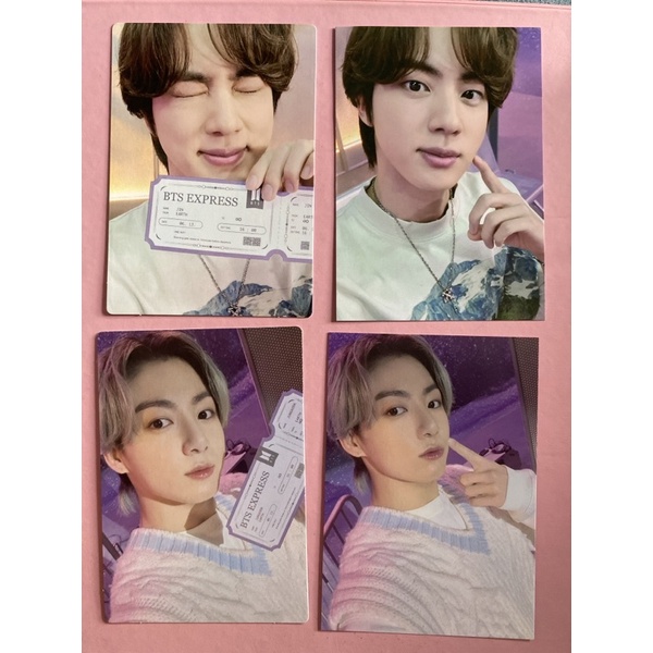 BTS Photocard sowoozoo pajama special photocard jin jungkook
