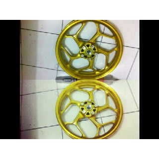 velg axio vixion new depan sudah ada dudukan untuk double disc