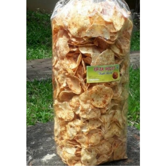 

Opak Singkong Pedas