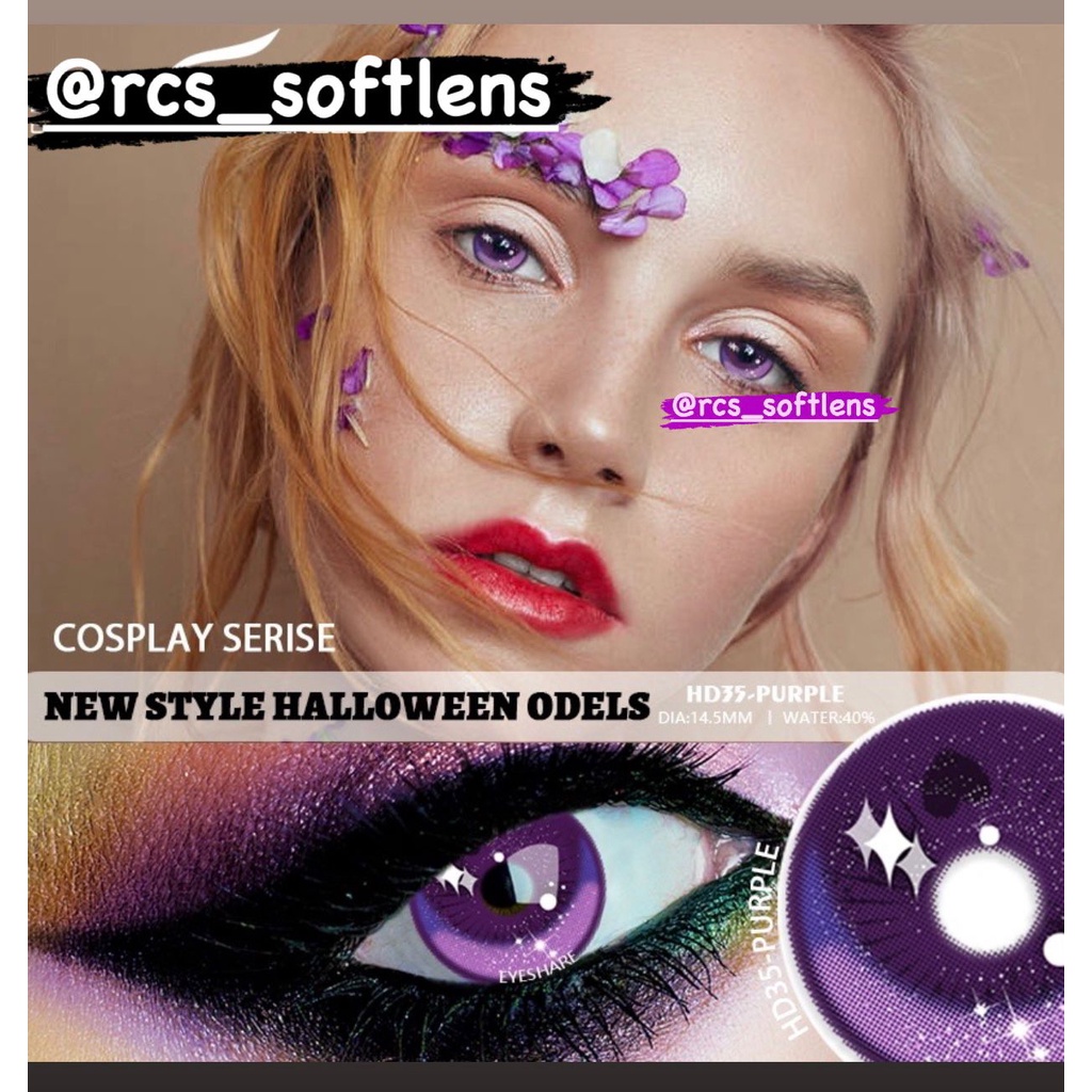 RCS ✅ NEW Softlens cosplay seri ungu