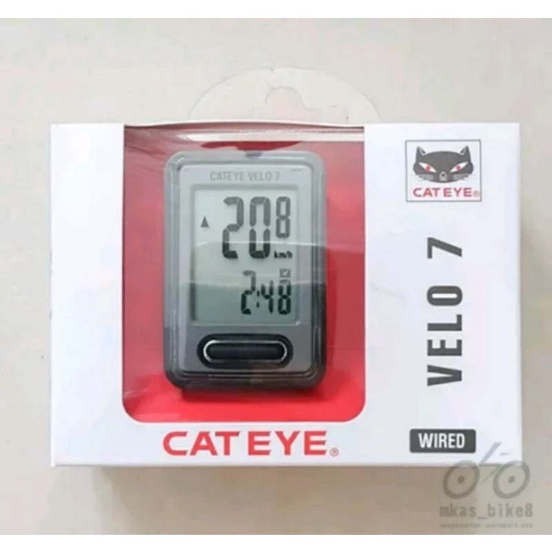 SPEEDOMETER CATEYE VELO 7  SPEEDOMETER SEPEDA CATEYE VELO 7