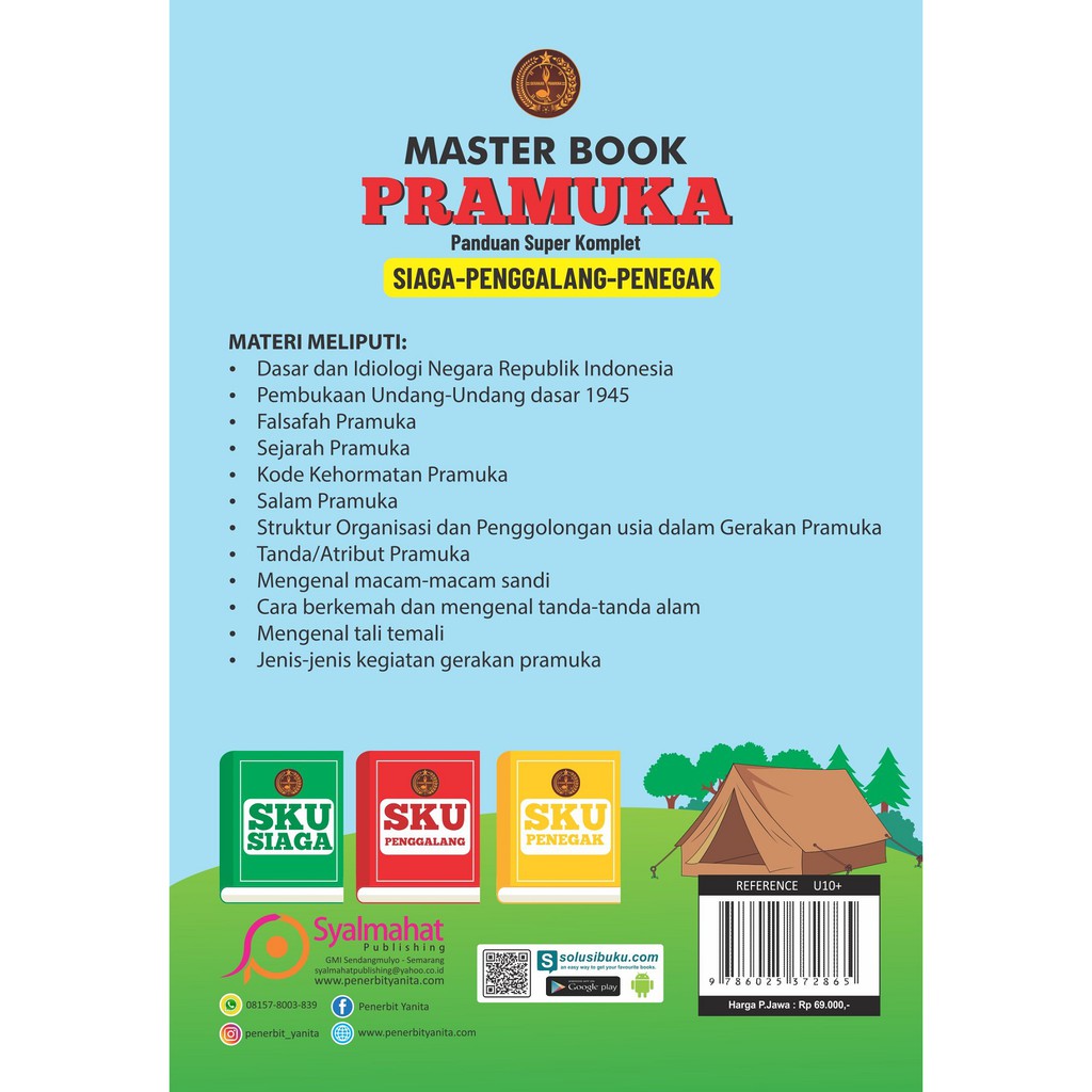 Master Book Pramuka Panduan Super Komplet