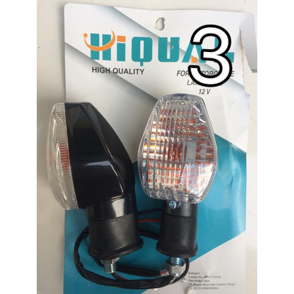 lampu sein model vixion tiger megapro dll