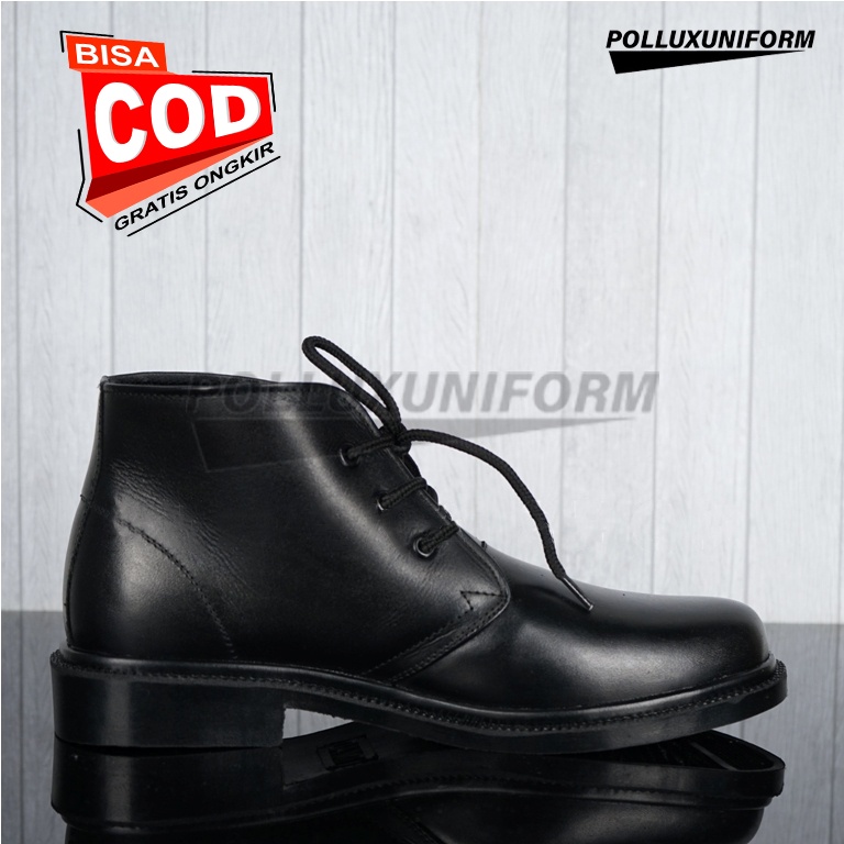 Sepatu PDH Kilap Satpam Polri Tni Security Sepatu Dinas Kantor Instansi Pemerintahan Sepatu Pantofel