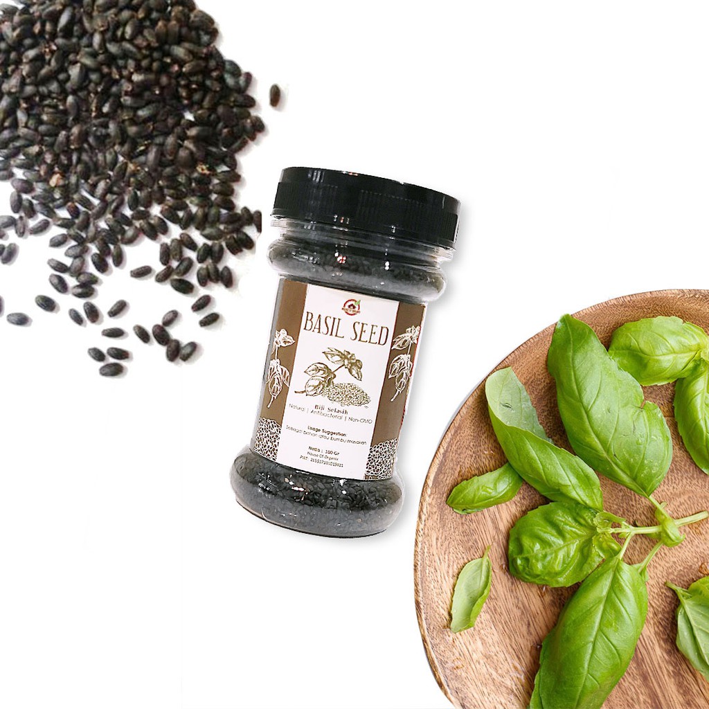 House Of Organix Basil Seed / Biji Selasih 100gr