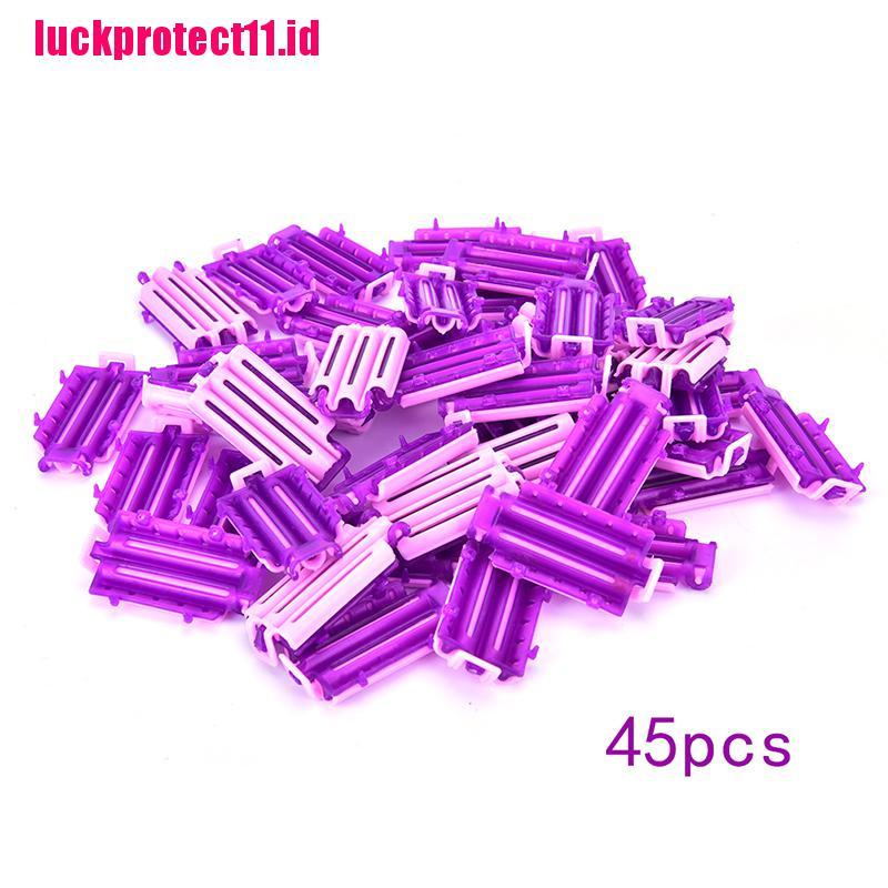 (LUCK) 45pcs / Set Klip / Jepit Rambut DIY Untuk Wanita