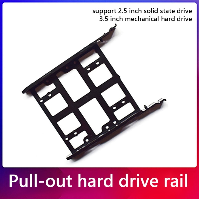 Btsg 2.5 inch/3.5 inch SSD HDD Mount Holder Hard Disk Fixing Bracket Memperbaiki Hard Disk SSD Bracket Alat Rel Tarik