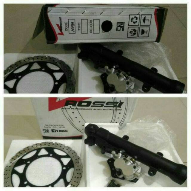 Tabung shock ninja 250 fi atau tabung shock kiri double disc ninja 250
