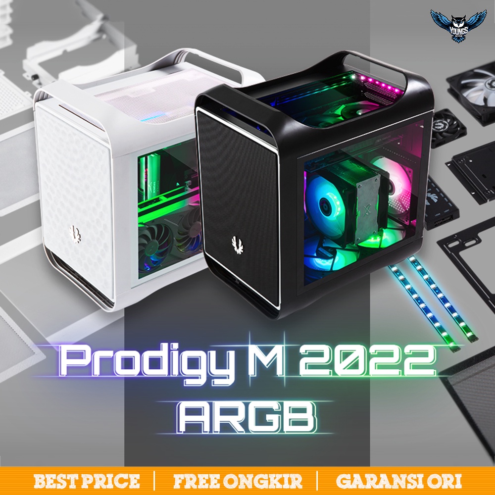 Gaming Case BITFENIX PRODIGY M 2022 ARGB | PC Casing M-ATX / ITX