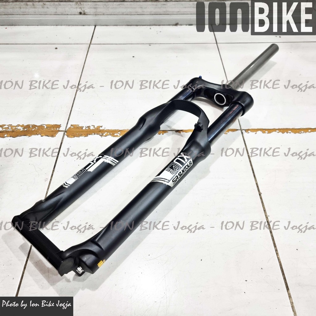 fork 27.5 suntour XCR air QR - fork sepeda MTB oversize XCR32 32 Lock out rebound angin original