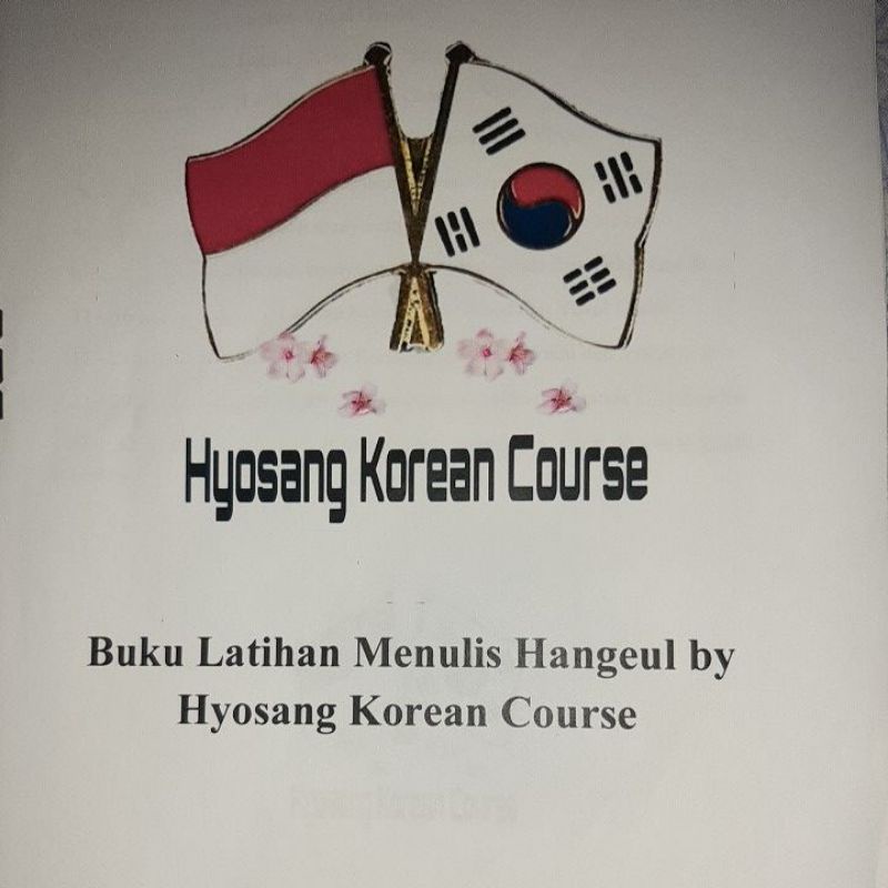 

Buku latihan menulis hangeul (bahasa korea)