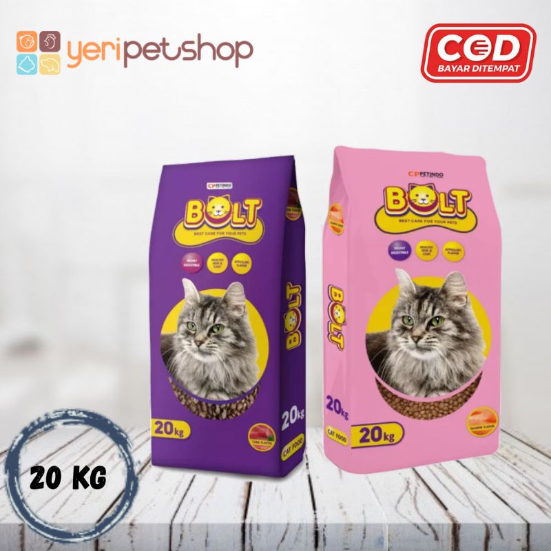Makanan Kucing Bolt 20 Kg
