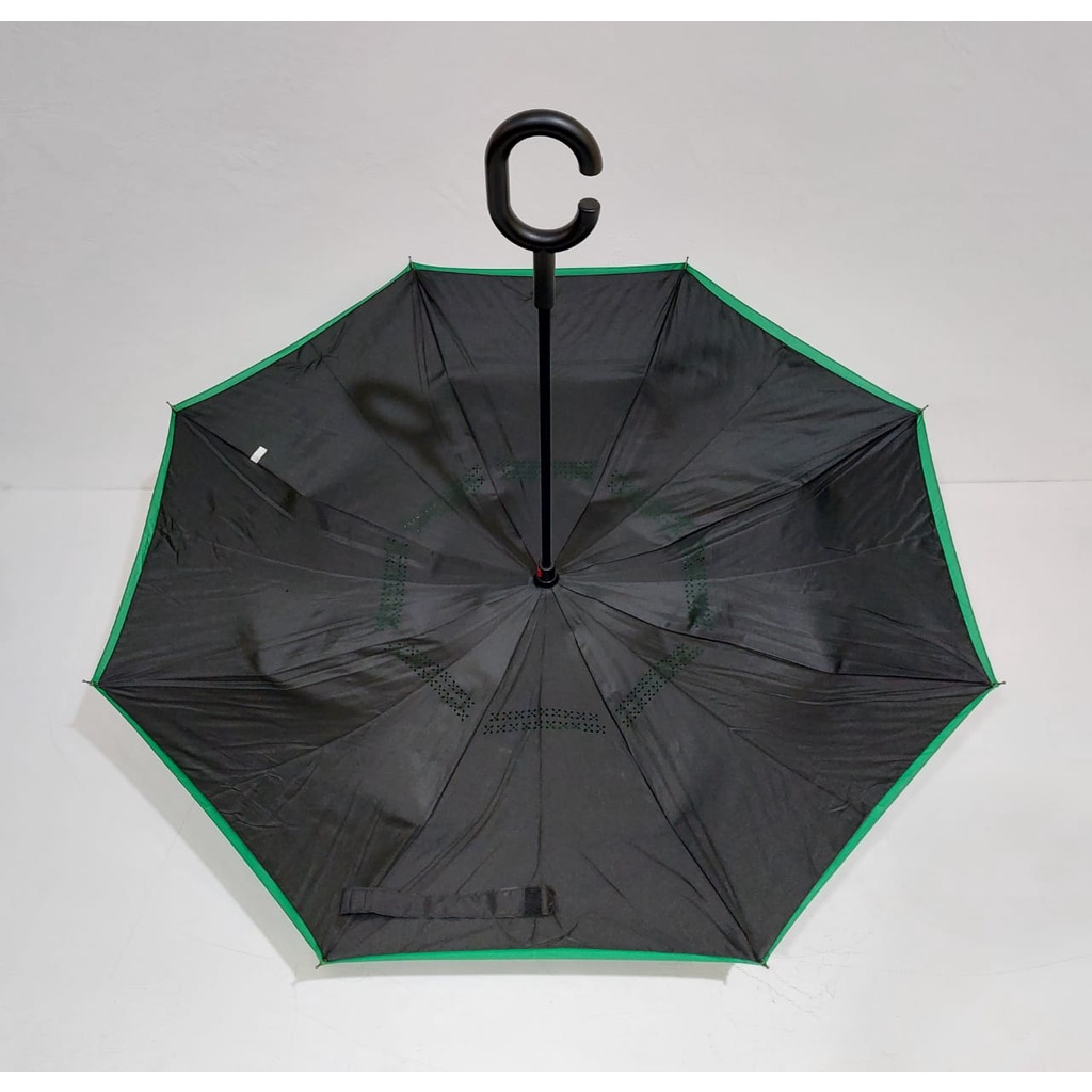 Payung Terbalik Reverse Umbrella Gagang C Kazbrella 006