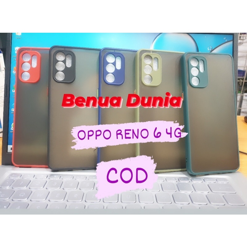 OPPO RENO 6 4G - CASE DOVE PLUS PELINDUNG KAMERA OPPO RENO 6 4G - BD