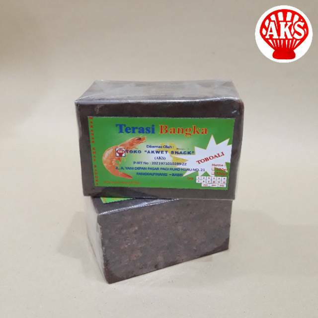 

Terasi Udang Toboali AKS 250gr makanan khas Bangka
