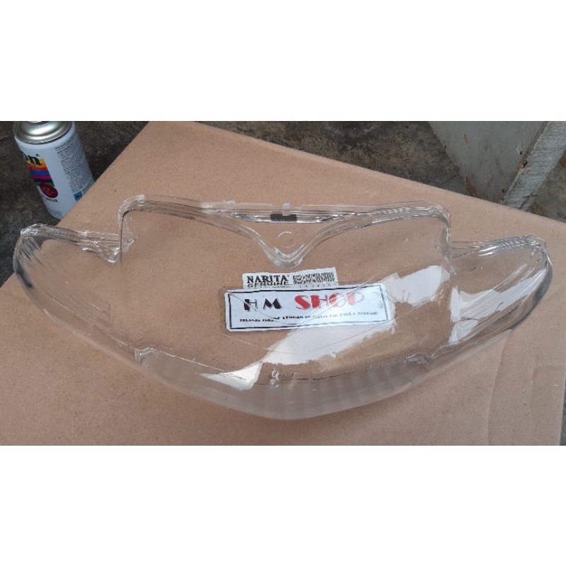 kaca mika lampu depan shogun 125 lama shogun 125 2004