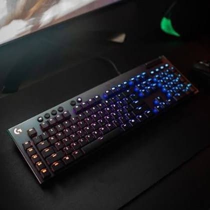 Logitech G813 LIGHTSYNC RGB Mechanical Gaming Keyboard G 813 Original Garansi Resmi