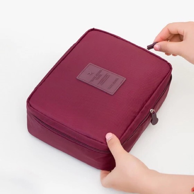 IMPORT Tas Kosmetik Travel Pouch Organizer Traveling