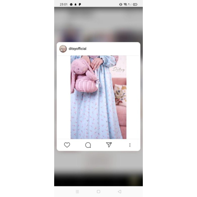 FLAMINGO CYAN "L" byDitsy