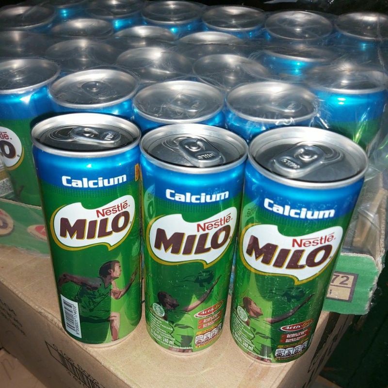 MILO ACTIVE GO KALENG 240ML ORIGINAL