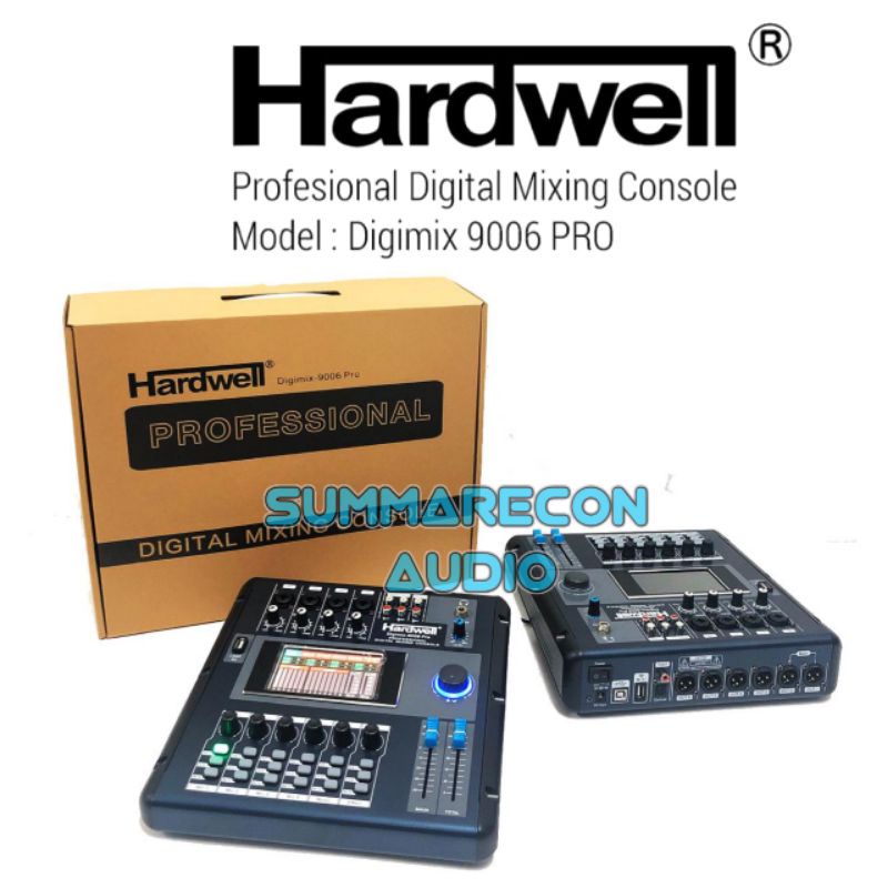 Jual HARGA MURAH MIXER HARDWELL DIGITAL MIXING CONSOLE HARDWELL DIGIMIX 9006 PRO ORIGINAL 4