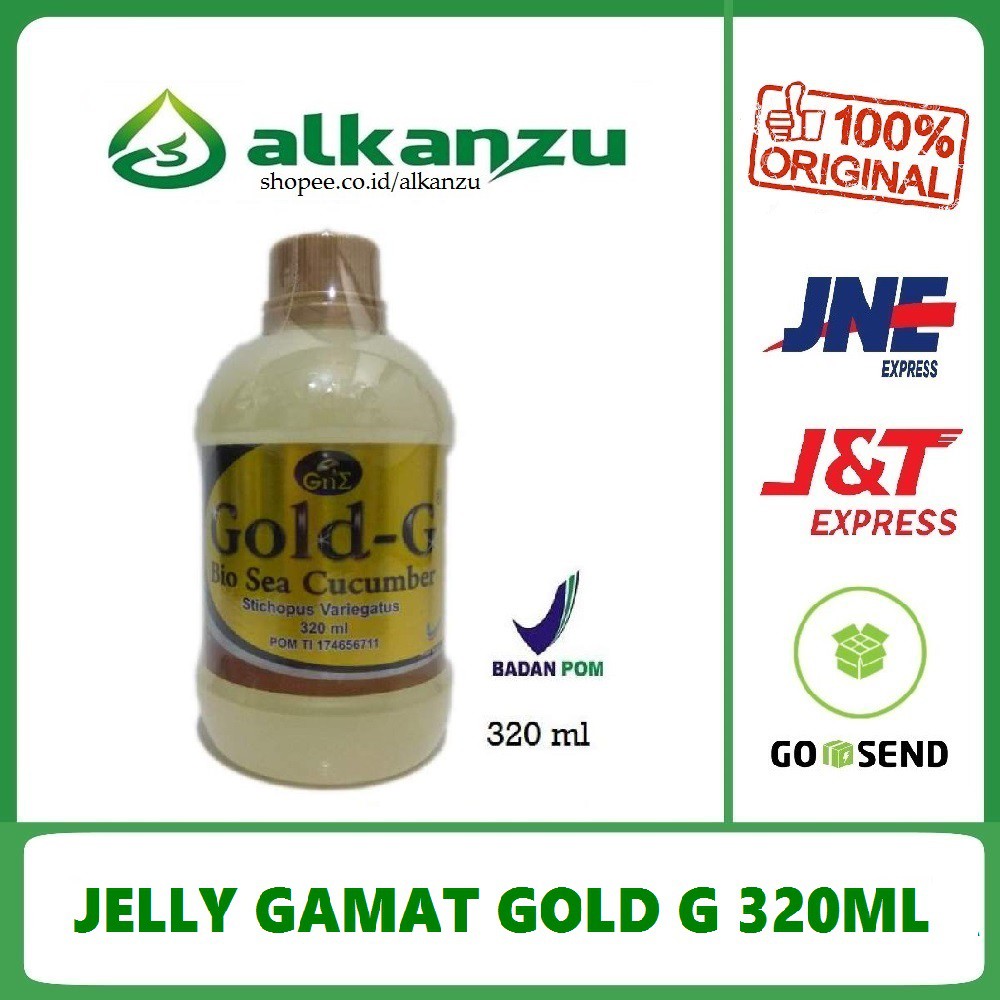 Jelly Gamat Gold G 320 Ml Shopee Indonesia 3382