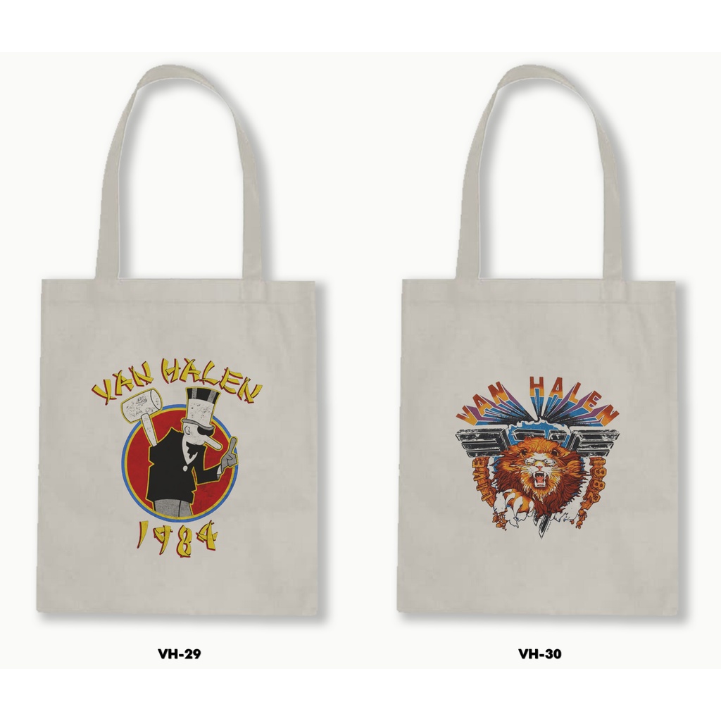 TOTE BAG BLACU - VAN HALEN 02