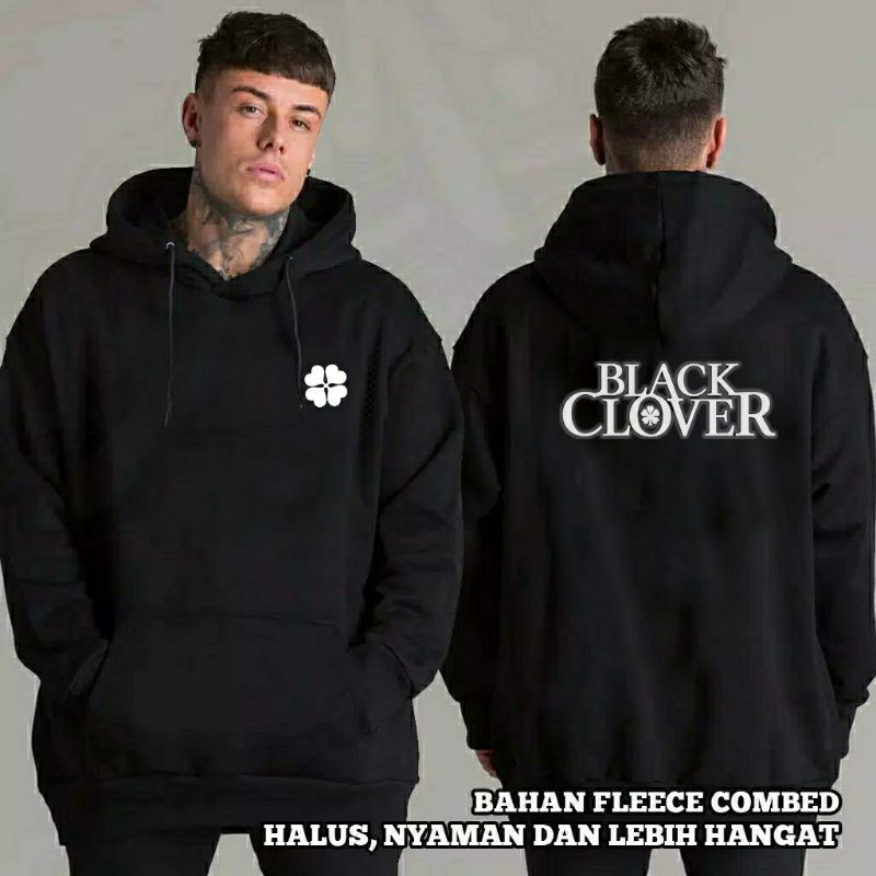 S - XXXXXL(6XL) Jaket Black Clover Hoodie Anime BLACK CLOVER JUMBO BIGSIZE Harajuku Black Clover