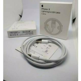 KABEL DATA IPHONE ORIGINAL 100% LIGHTNING TO USB CABLE 5