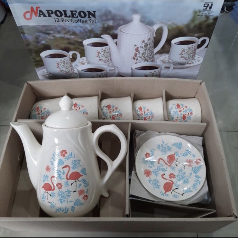 Coffee Set / Cangkir 1 Set / Gelas Kopi - Napoleon