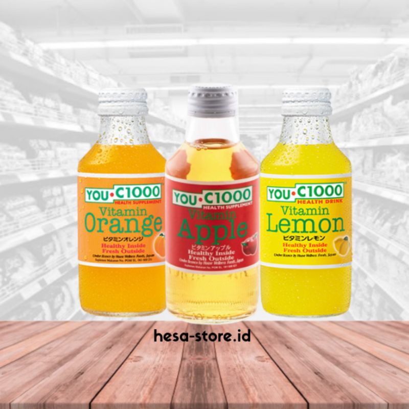 

YOU C1000 Orange/Apple/Lemon 140ml