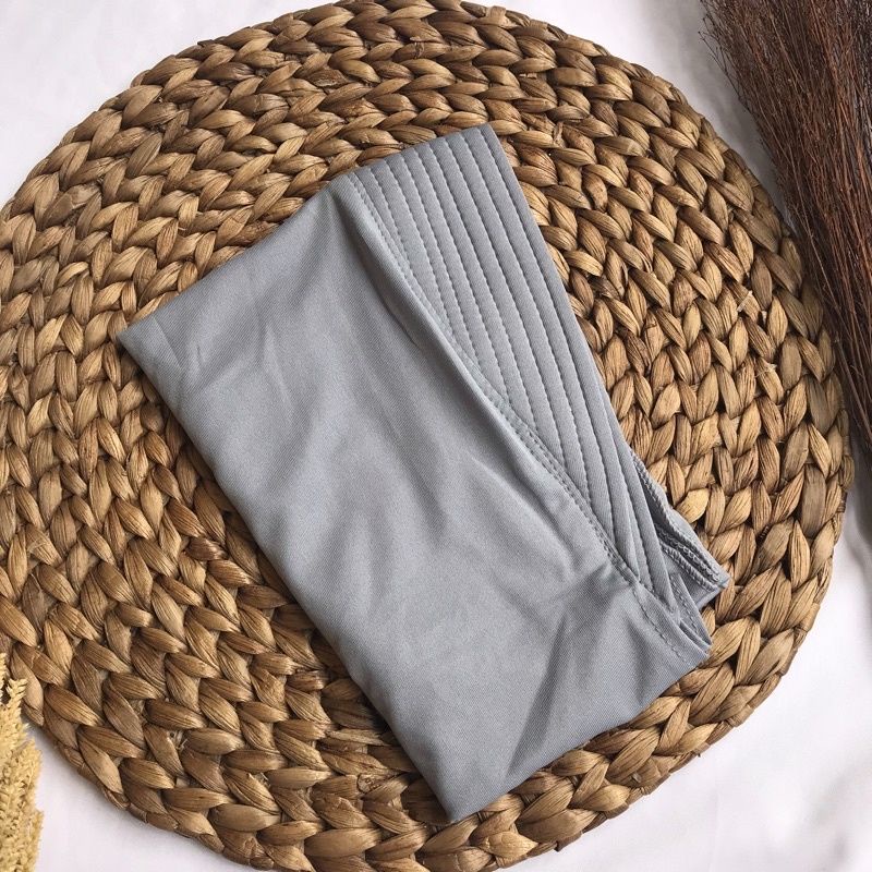 Jilbab Sport / Bergo Sport (Olahraga)-Silver