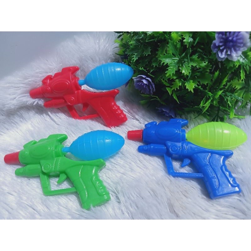 mainan pistol air kecil murah / water gun / tembak tembakan air / mainan anak murah