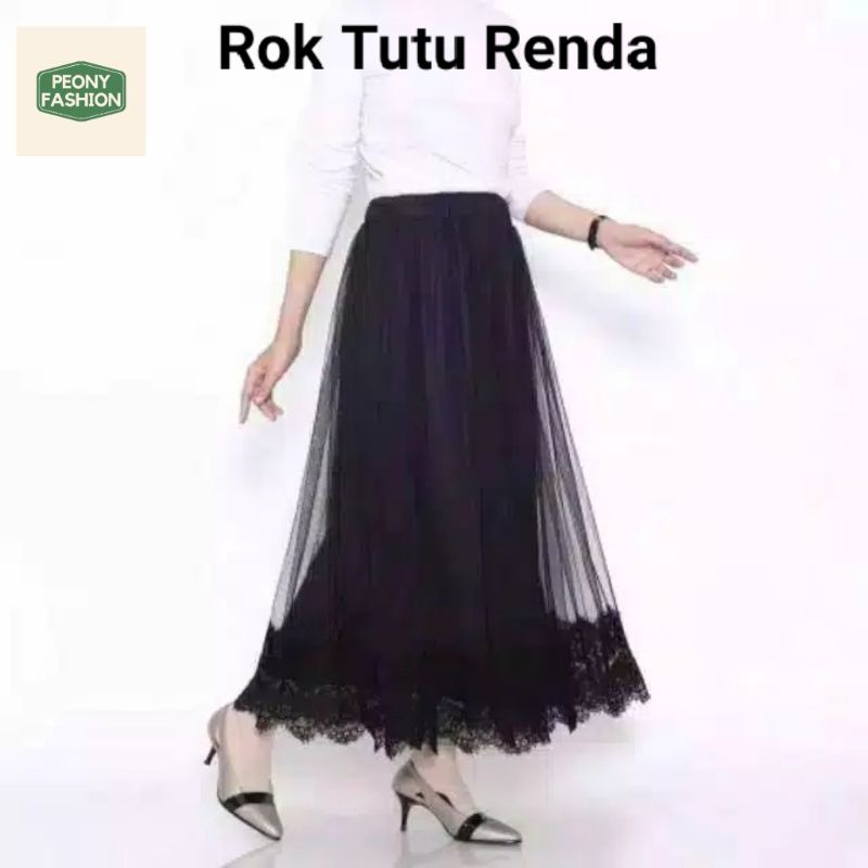 Rok Tutu Renda Premium Dewasa Import