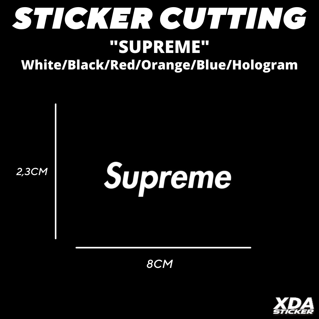 

STIKER/STICKER CUTTING SUPREME